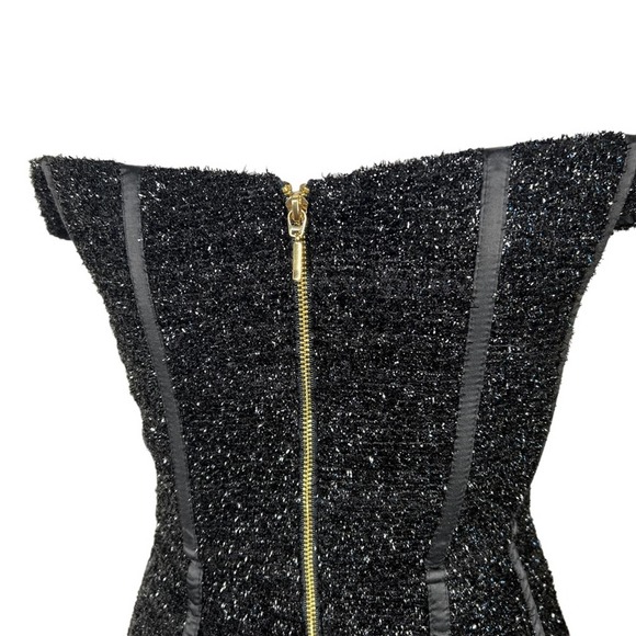 Alice McCall She's Electric Mini Dress in Black NWT Size 4 - Picture 8 of 10